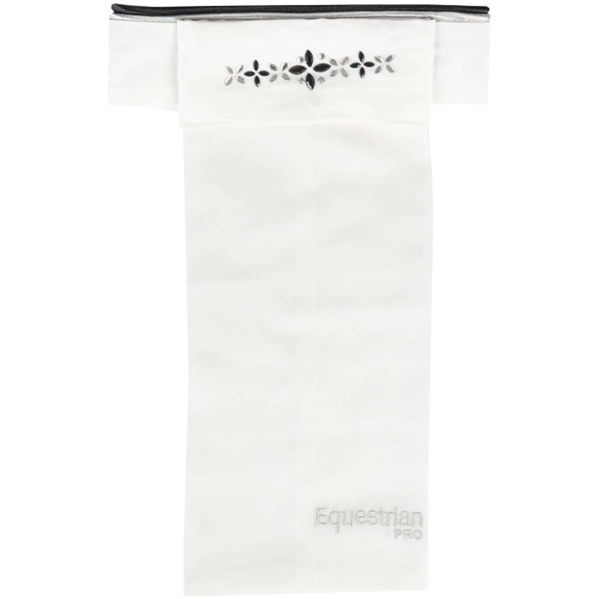 HORKA Plastron Delicate Negro/Plata