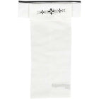 HORKA Plastron Delicate Negro/Plata