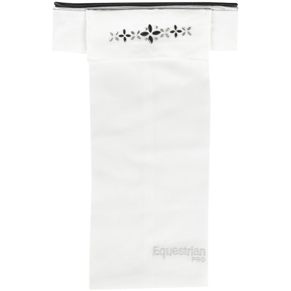 HORKA Plastron Delicate Negro/Plata