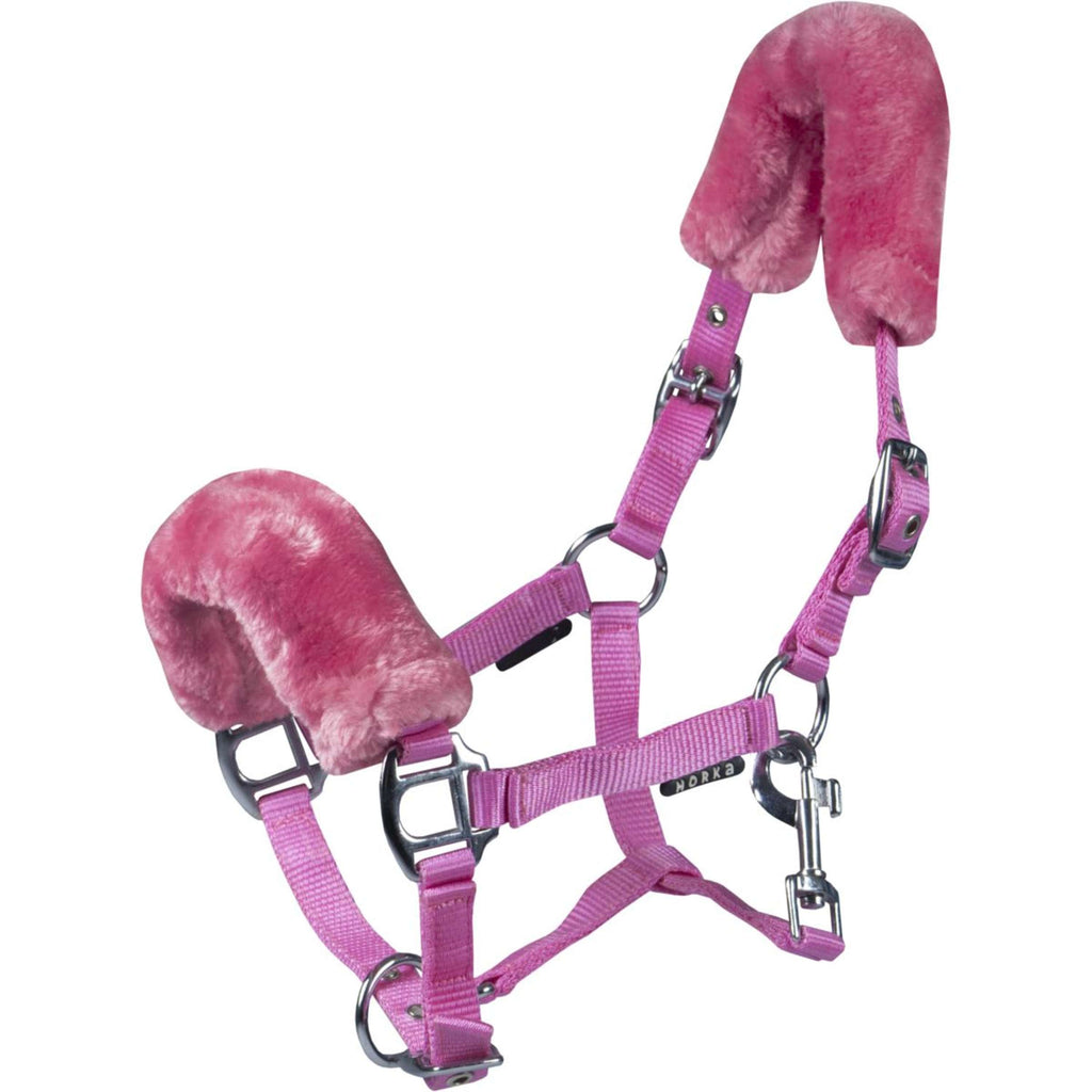 HORKA Cabestro para Potro Piel Rosa