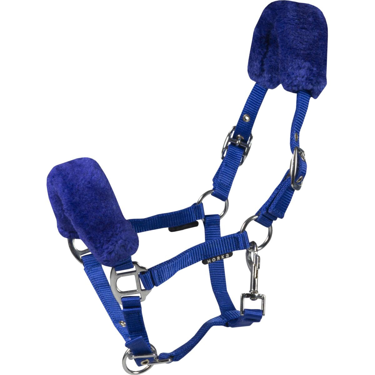 HORKA Cabestro para Potro Piel Royal Blue