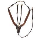 HORKA Arnés Frontal Elastisch Marron/Oro