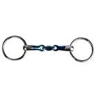 HORKA Mordaza de Anilla Suelta Doble Articulado Sweet Iron 16mm Acero azul