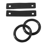 HORKA Anillo de goma y correa Negro