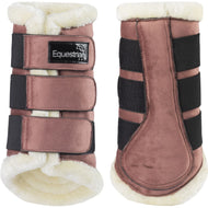 HORKA Protectores de piernas Equestrian Pro Velvet Rosewood