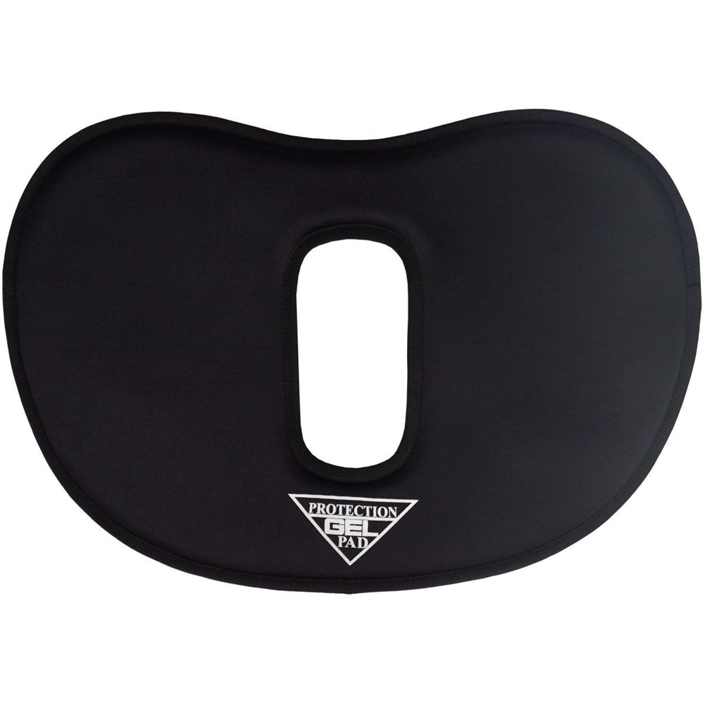 HORKA Gel Pad Neopreen Redondo con hueco para la cruz Negro
