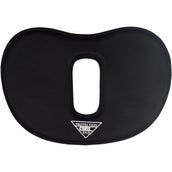 HORKA Gel Pad Neopreen Redondo con hueco para la cruz Negro