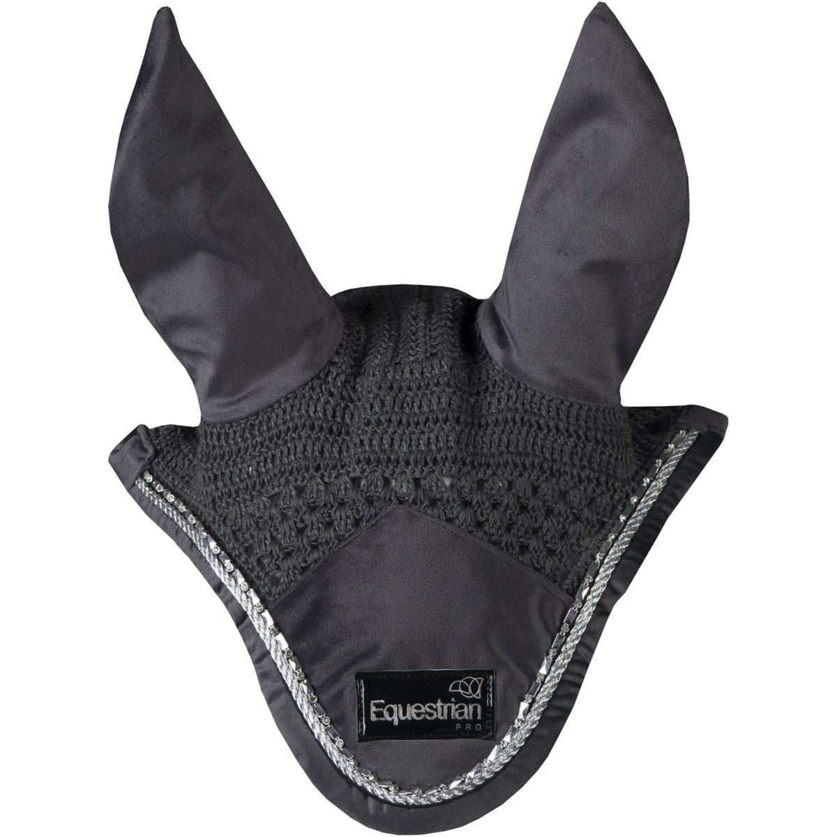 HORKA Bonete para Orejas Equestrian Pro Velvet Granito