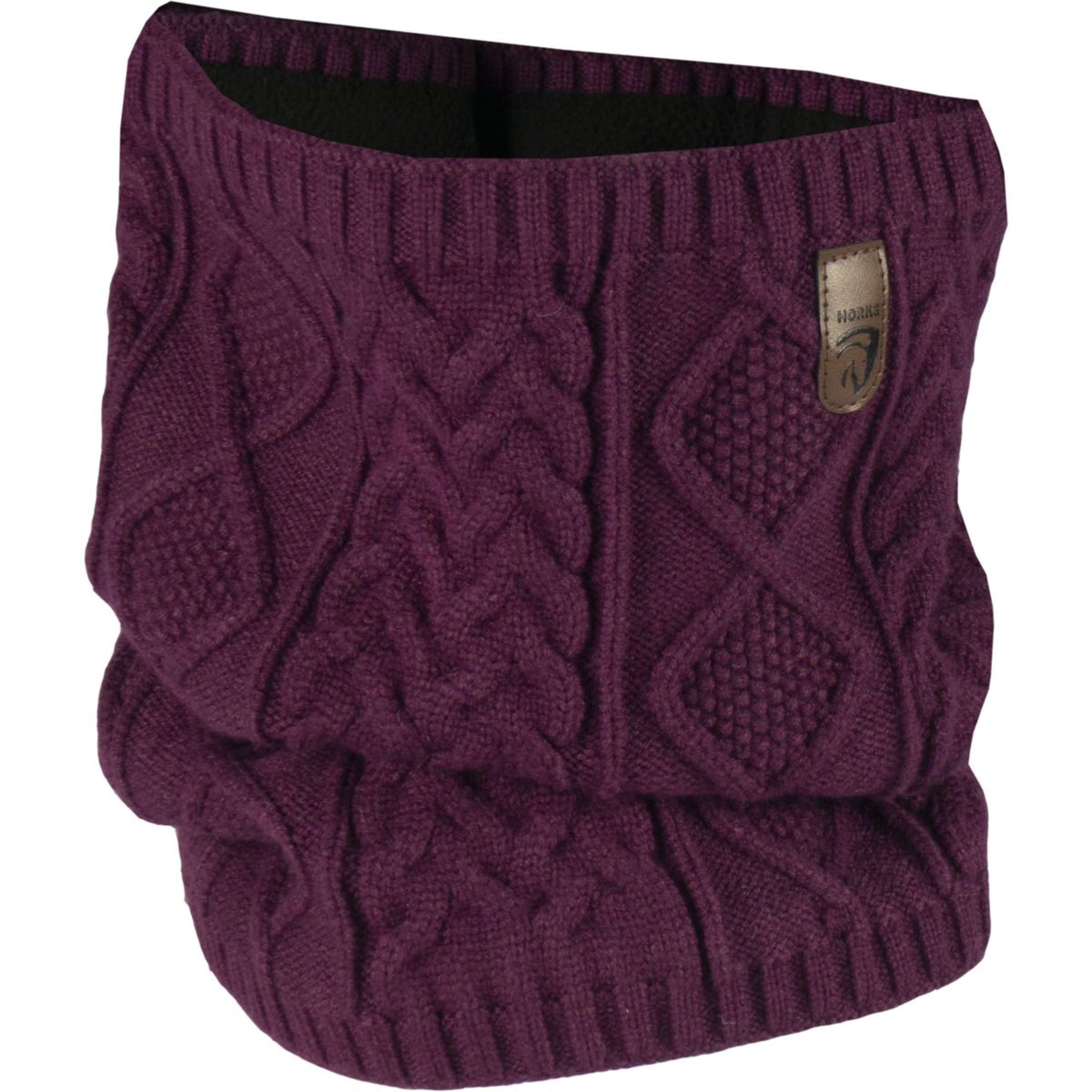 HORKA Calentador de Cuello Equestrian Pro Ciruela