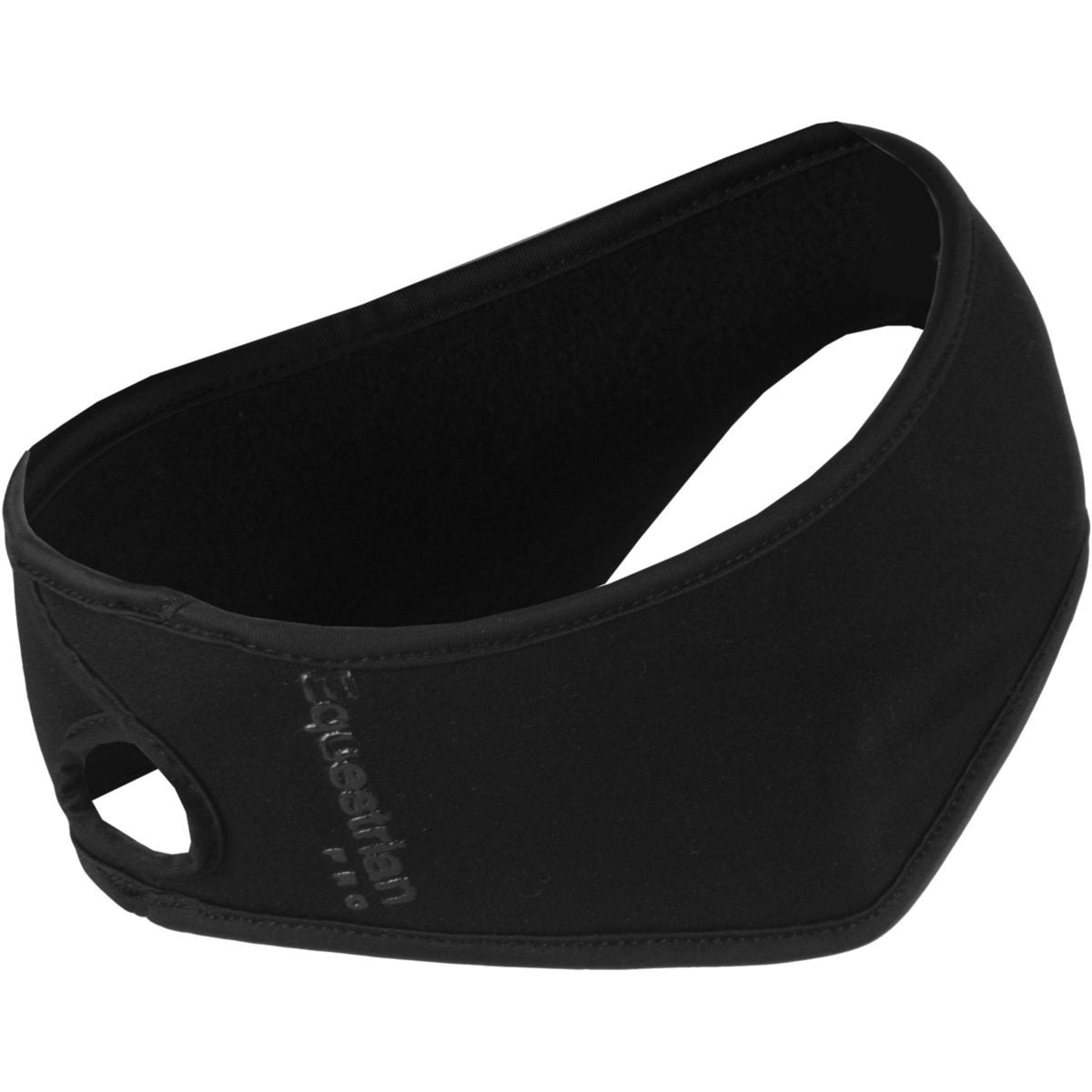 HORKA Cinta para la cabeza Equestrian Pro Fleece Negro