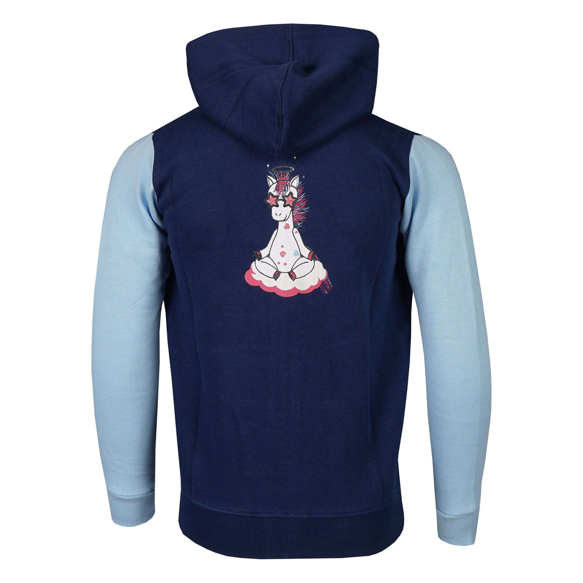 HORKA Sudadera con capucha y cremallera Filo Azul