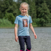 HORKA T-Shirt Pino Azul bebé