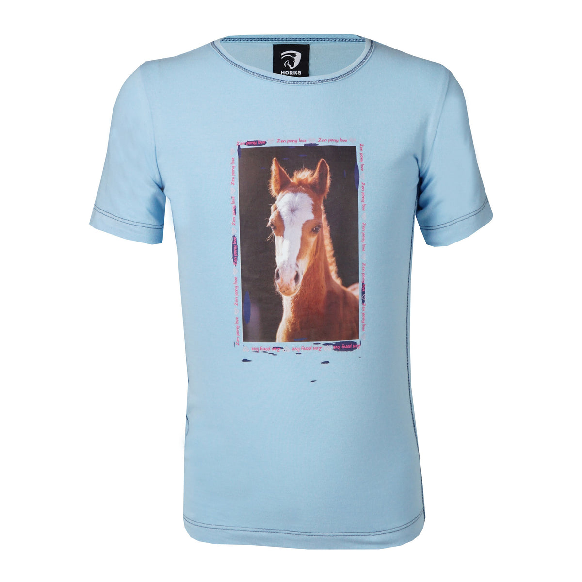HORKA T-Shirt Pino Azul bebé