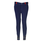 Red Horse Pantalón de Equitación Tiki Junior Slim Fit Azul
