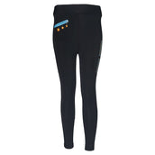 Red Horse Legging de Equitación Nina Junior Negro