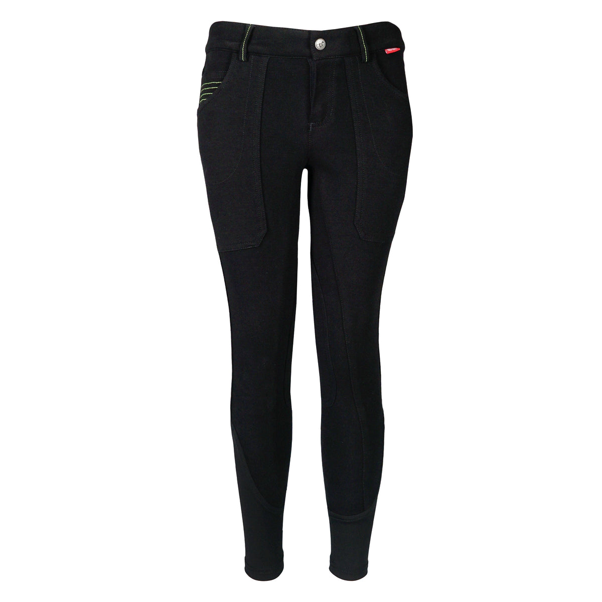 Red Horse Pantalón de Equitación Aiden Junior Negro