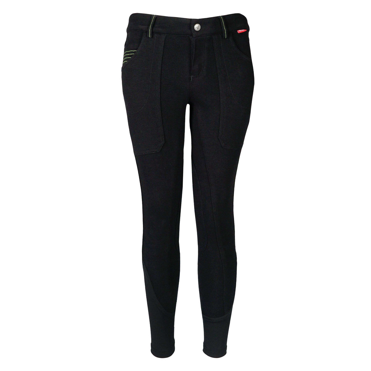 Red Horse Pantalón de Equitación Aiden Junior Negro