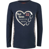 Red Horse T-Shirt Roar Azul