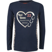 Red Horse T-Shirt Roar Azul