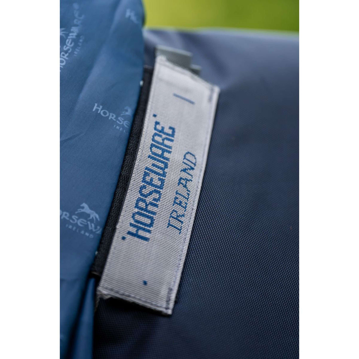 Rambo Turnout 1680D Plus 100g Azul marino/Gris tormenta/Plata