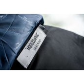 Rambo Turnout 1680D Plus 100g Negro/Thunderstorm Grey/Plateado