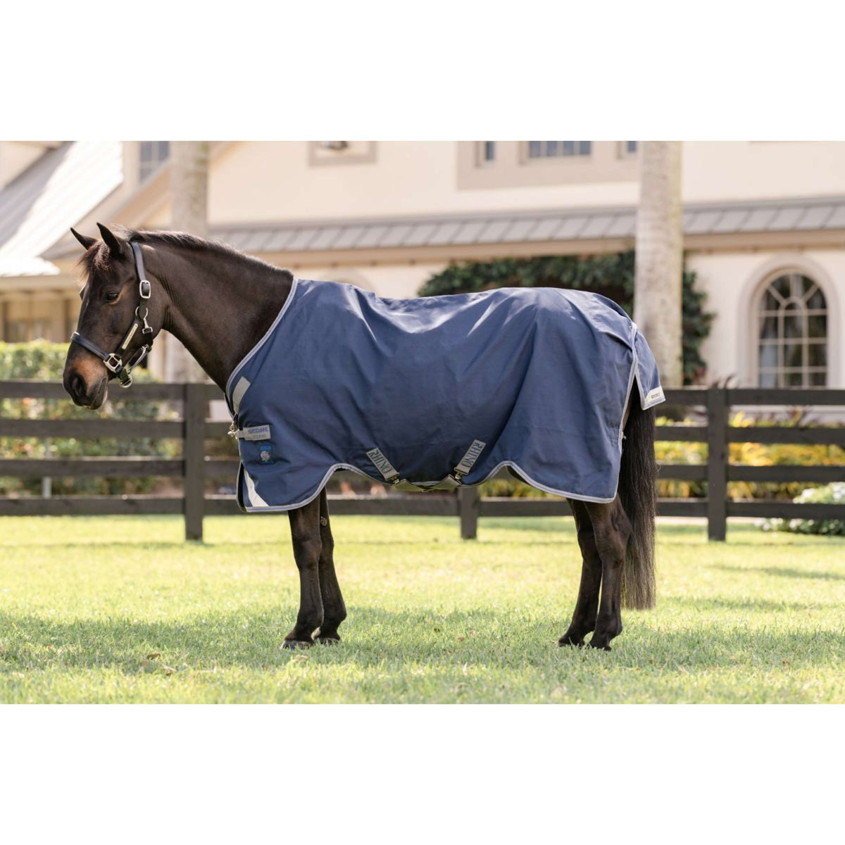 Rhino Turnout Pony 100g Marino Gris Titanio Azul Clasico