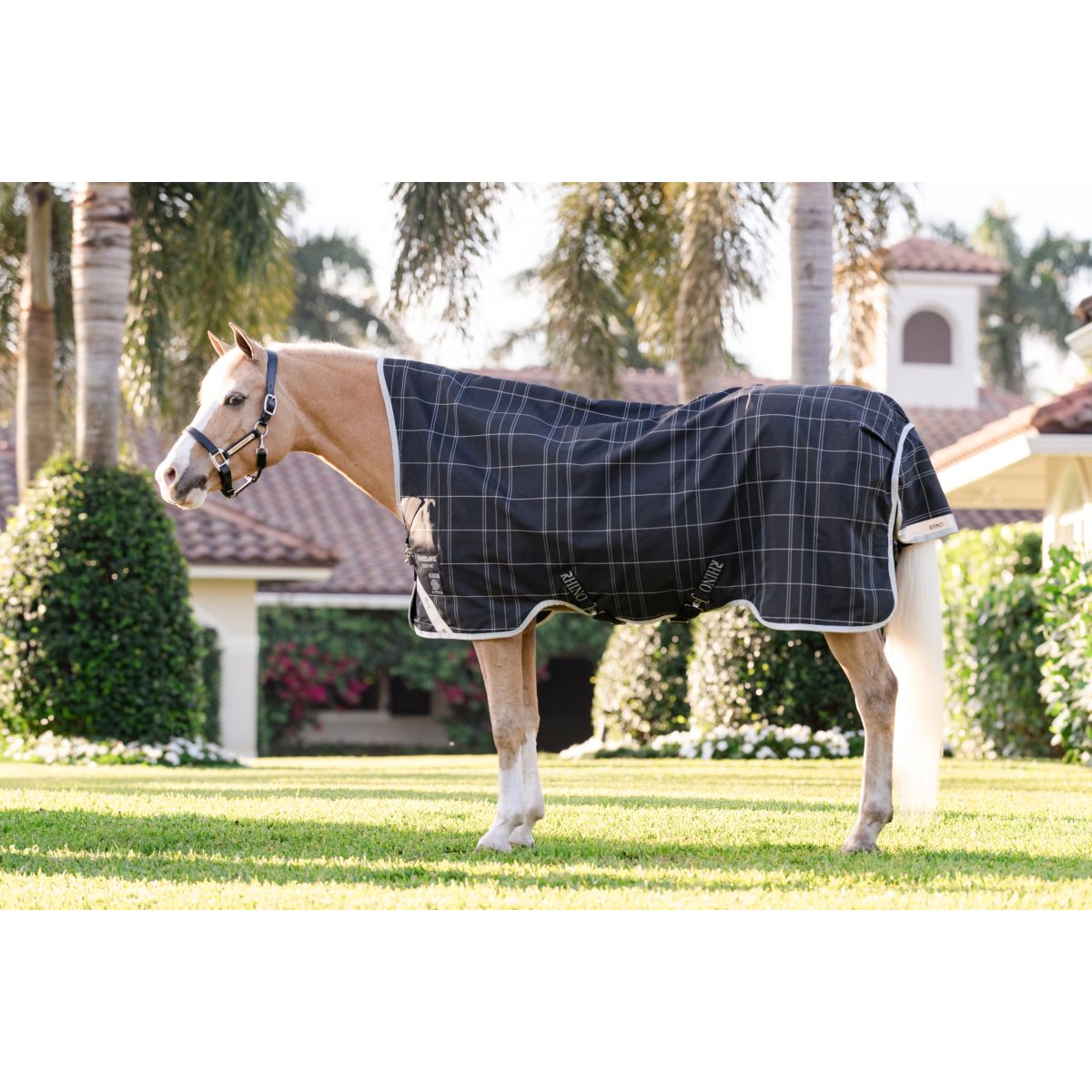 Rhino by Horseware Wug Turnout Pony 0g Negro<>Gris<>Blanco