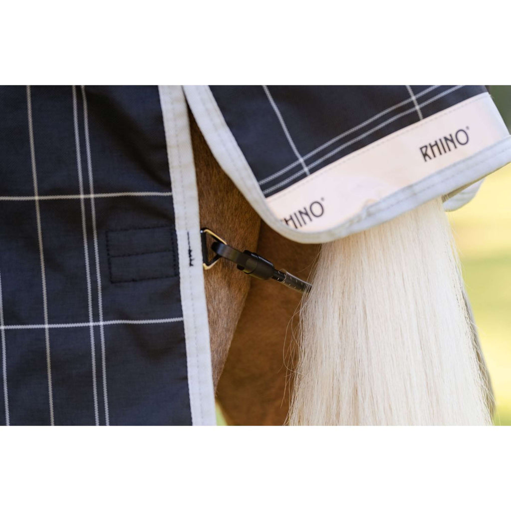 Rhino Wug Turnout Pony 0g Negro/Gris/Blanco