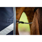 Rambo by Horseware Turnout 1680D 0g Azul marino<>Gris tormenta<>Plata