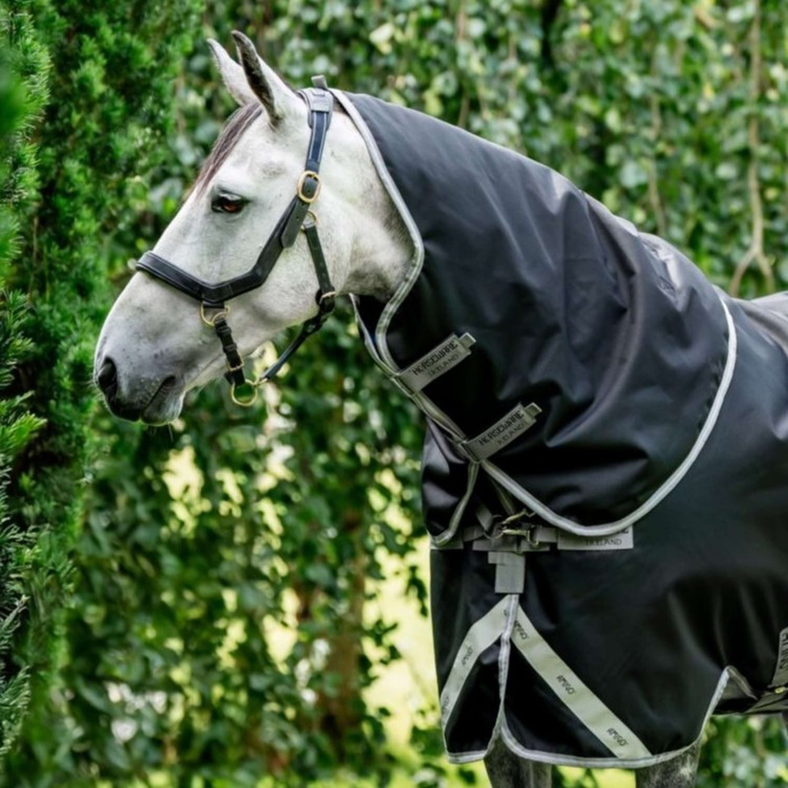 Amigo Cubrecuellos 1200D XL 0g Negro/Gris/Plata