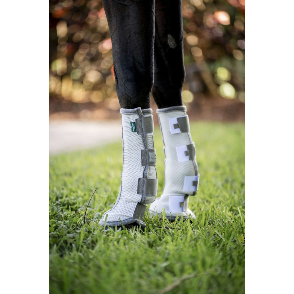 Horseware Fly Boots Set of 2 Plata/Gris Titanio/Plata