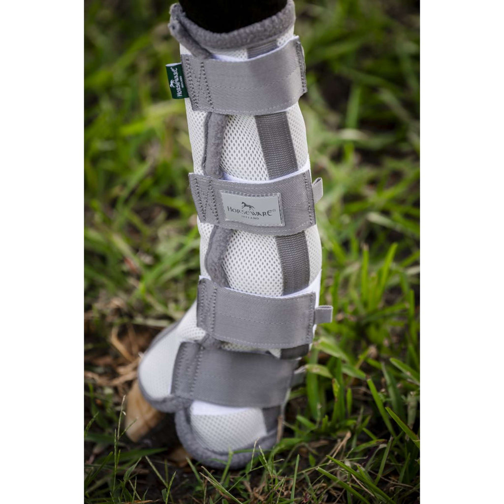 Horseware Fly Boots Set of 2 Plata/Gris Titanio/Plata
