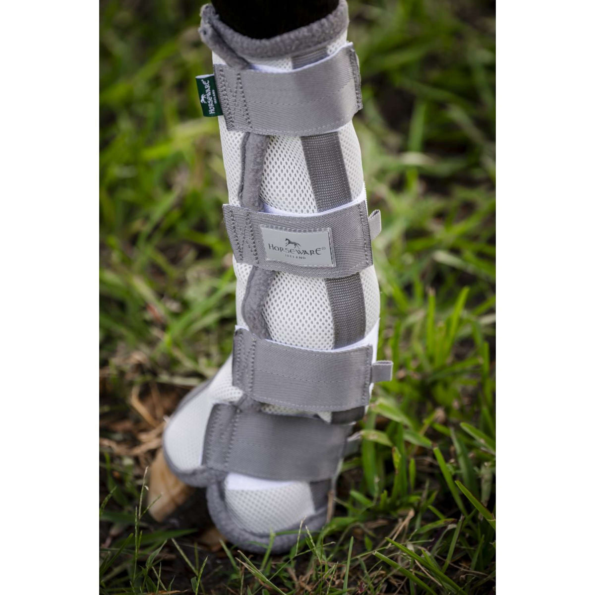 Horseware Fly Boots Set of 2 Plata/Gris Titanio/Plata