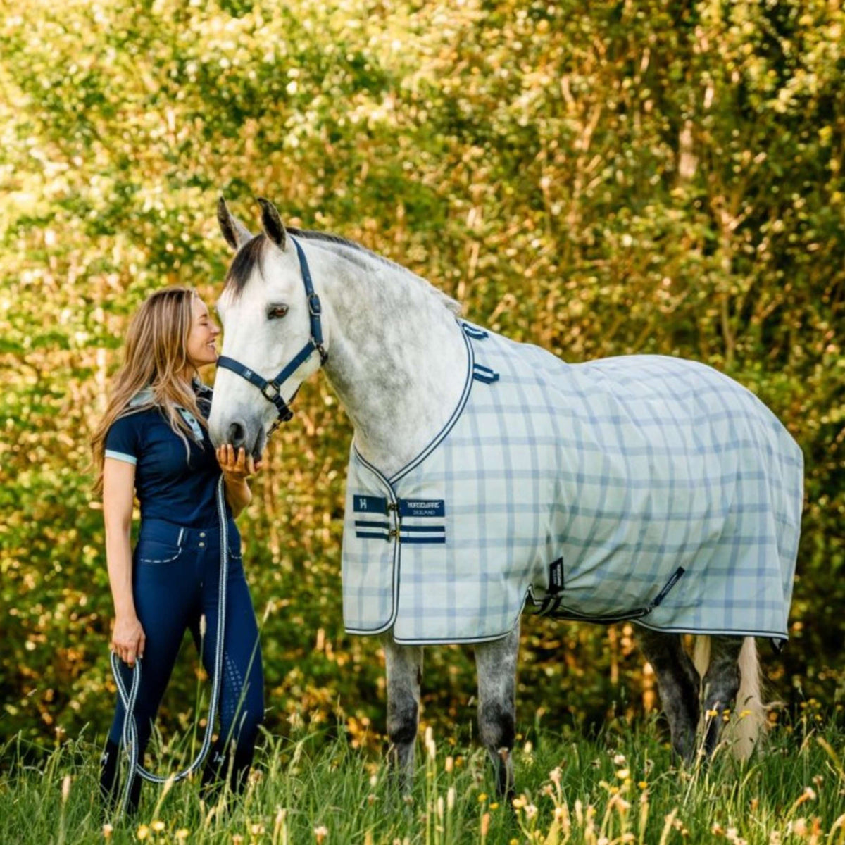 Horseware Manta Antimoscas Newmarket Witney Navy