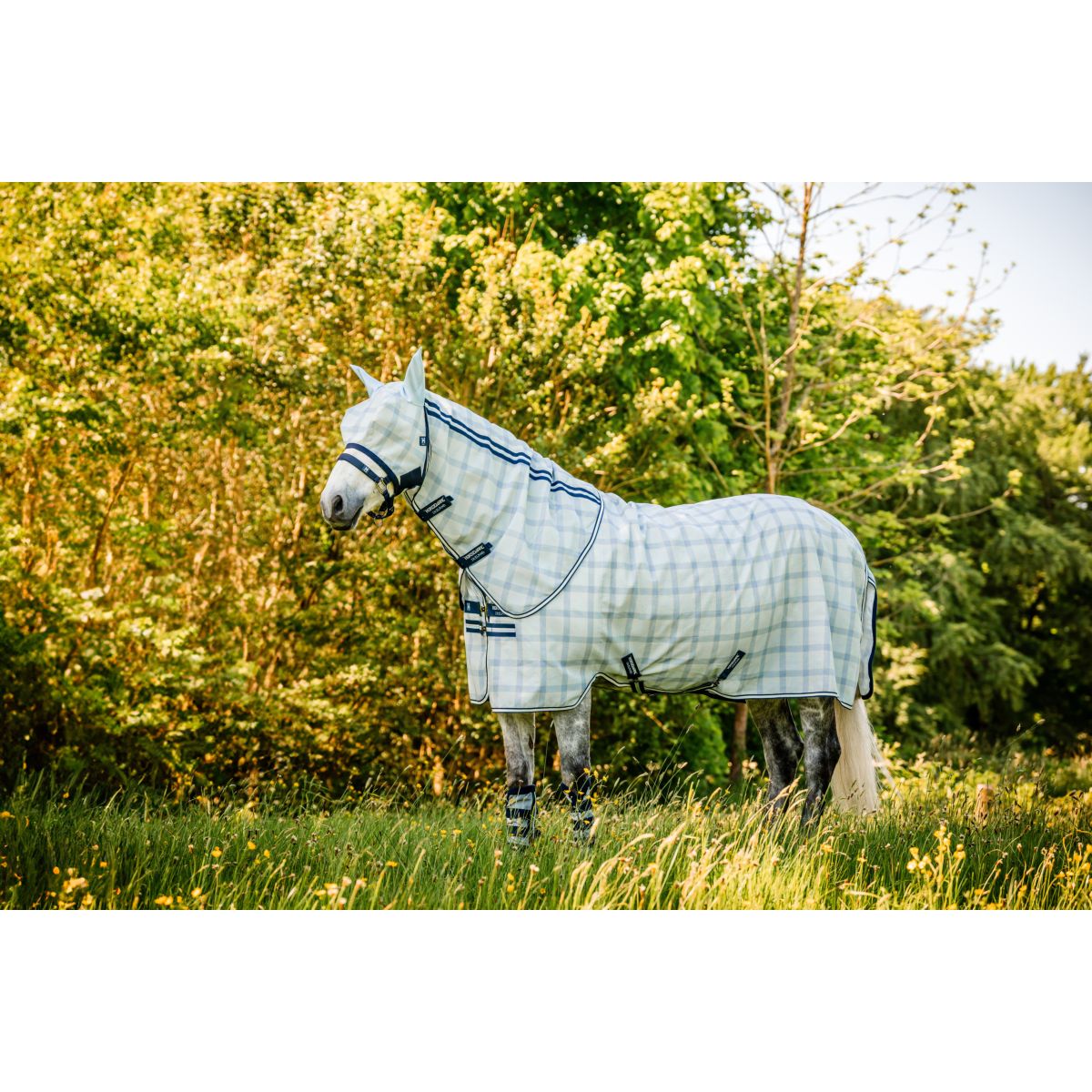 Horseware Manta Antimoscas Newmarket Pony Plus Witney Navy