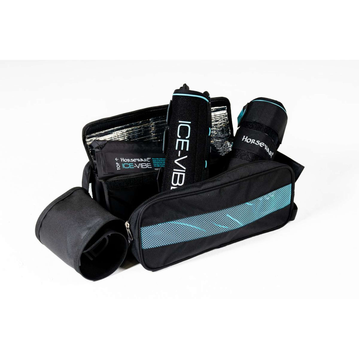 Ice-Vibe Wraps II 2 Piezas Negro/Aqua