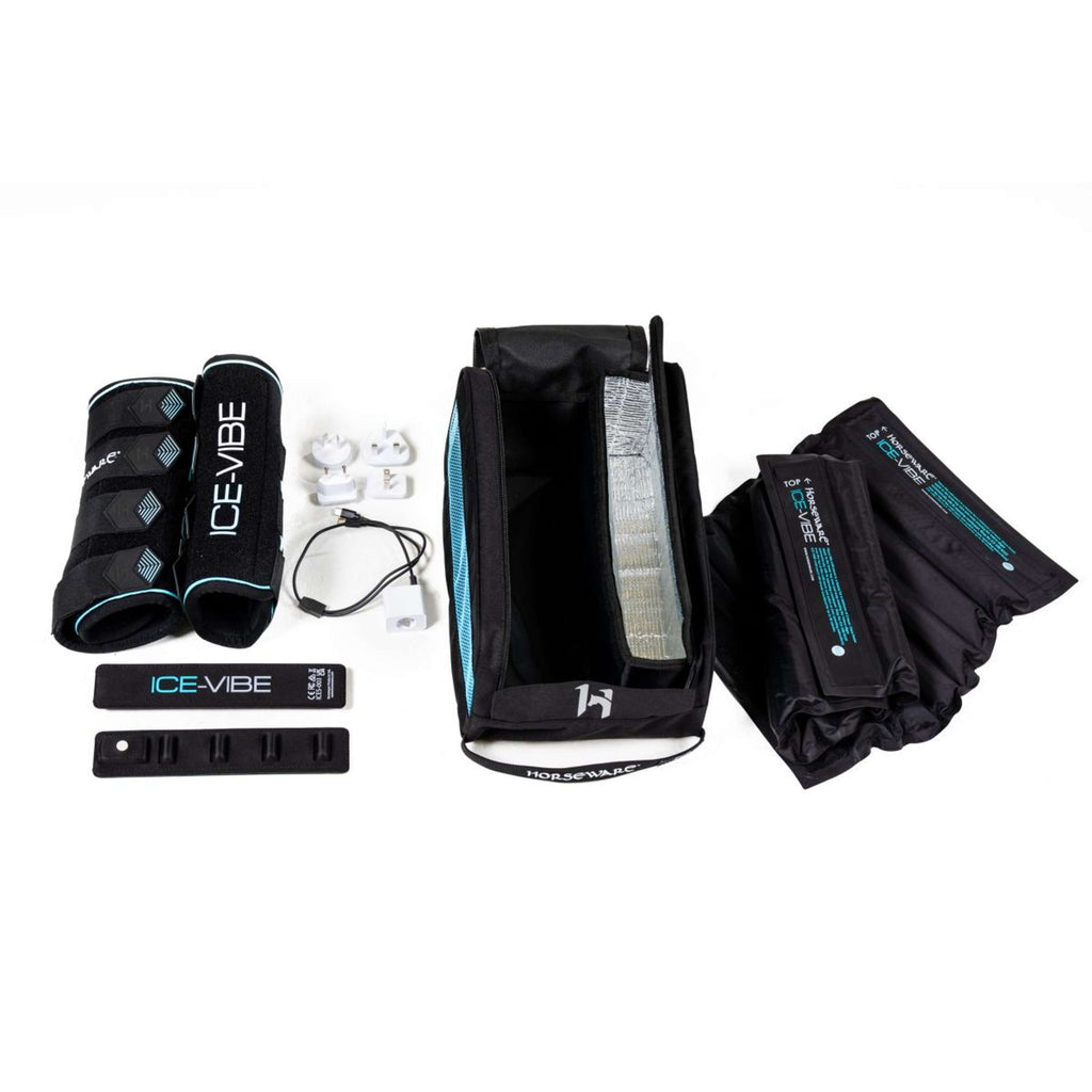 Ice-Vibe Wraps II 2 Piezas Negro/Aqua