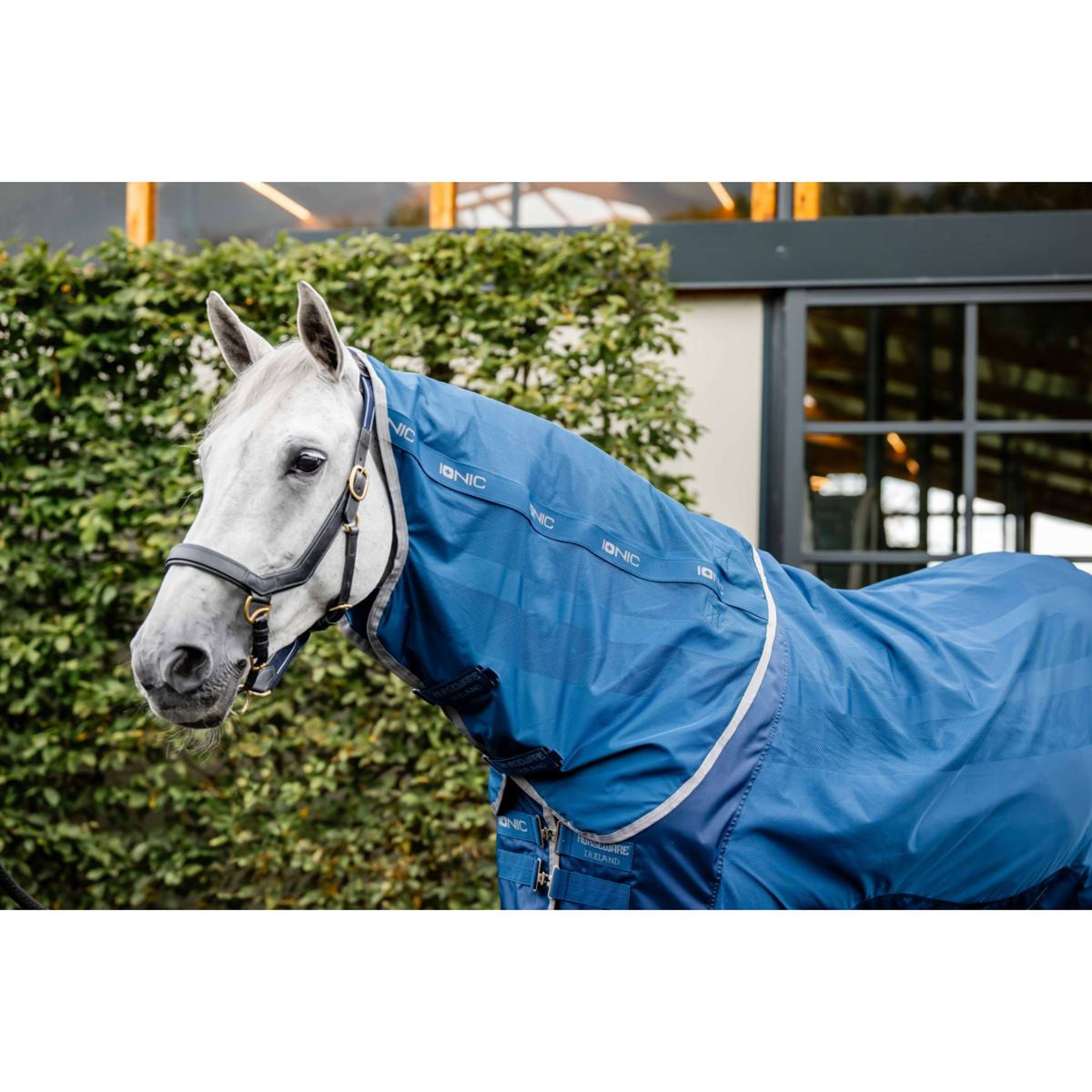 Horseware Cubrecuellos Therapy Mesh Cooler Azul Imperial/Plata/Marino