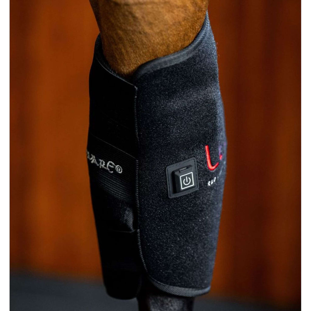 Horseware LED Red Light Therapy Left Hock Boot Negro
