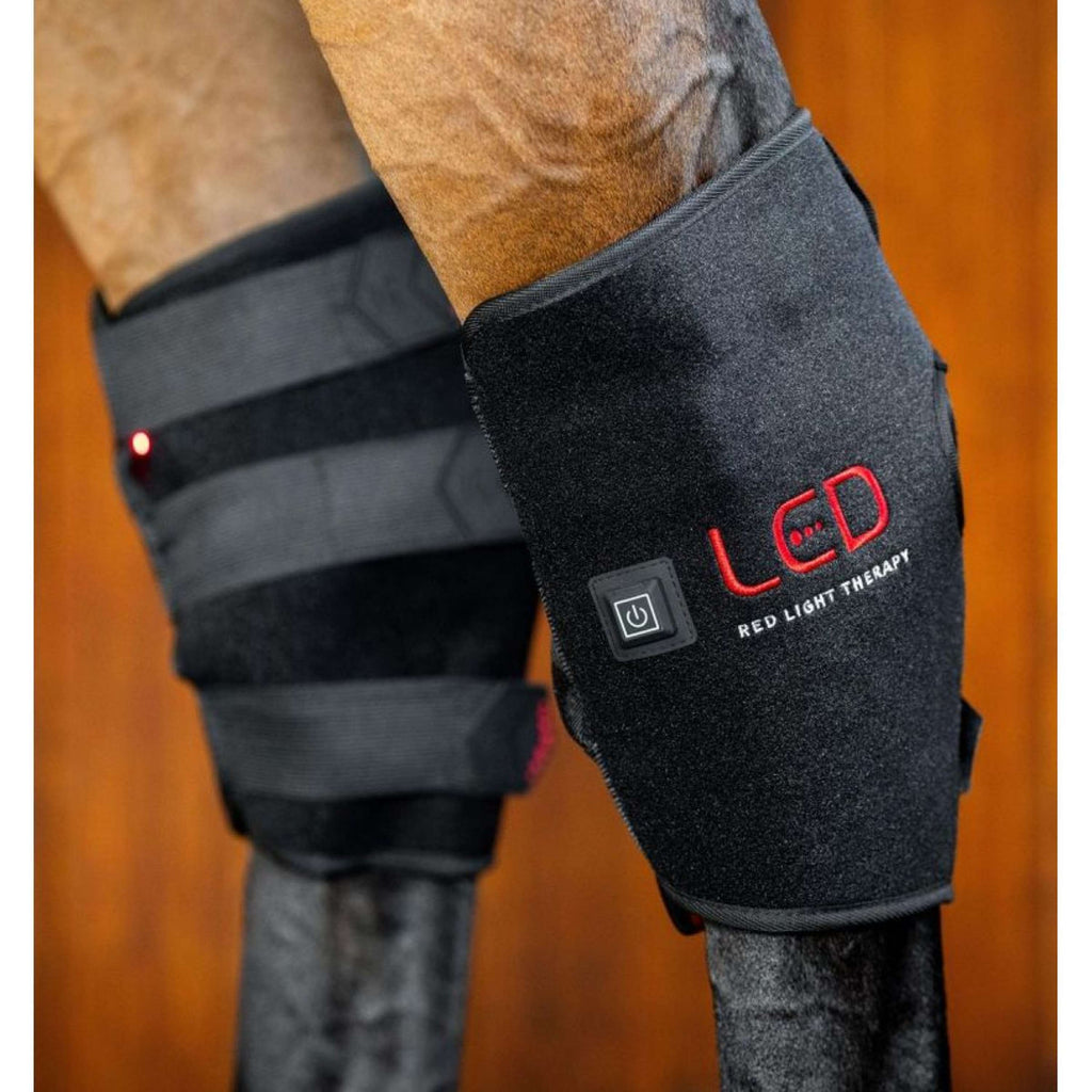 Horseware LED Red Light Therapy Left Hock Boot Negro