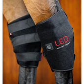 Horseware LED Red Light Therapy Right Hock Boot Negro