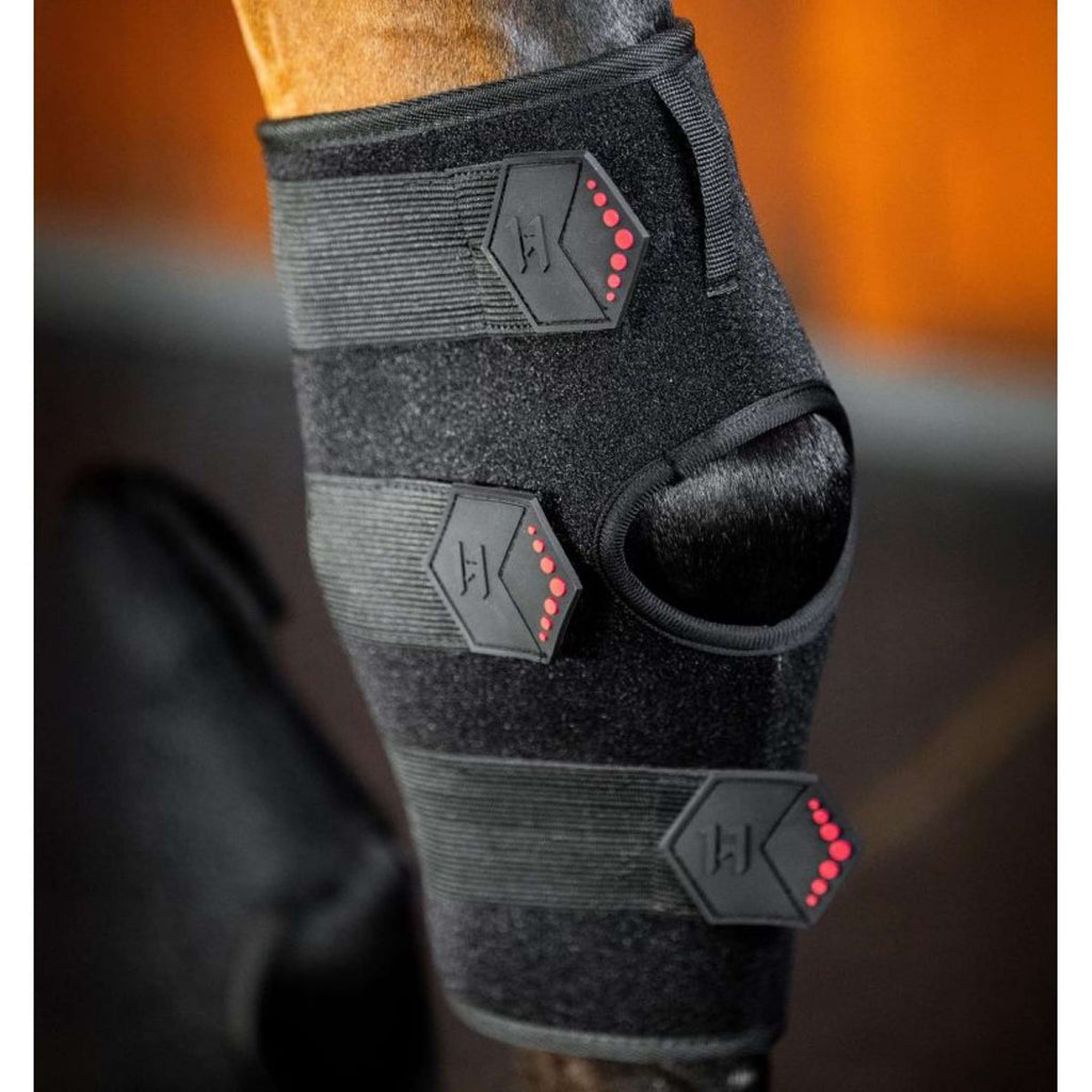 Horseware LED Red Light Therapy Left Hock Boot Negro