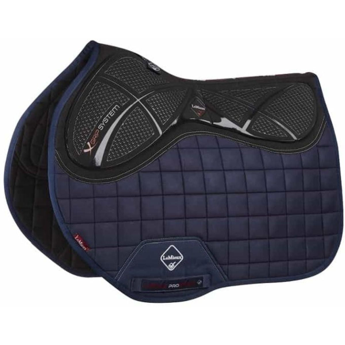 LeMieux Mantilla X-Grip Square EuroJump Navy