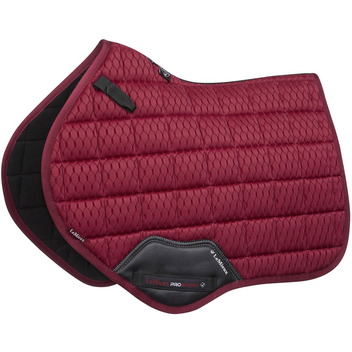LeMieux Mantilla Carbon Mesh Air Square CC Mulberry