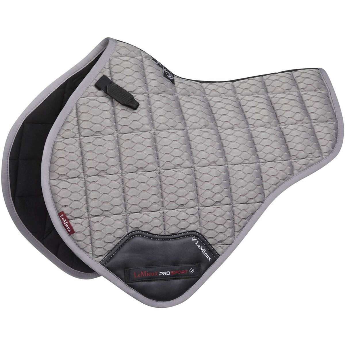 LeMieux Mantilla Carbon Mesh Air CC Half Square CC Gris