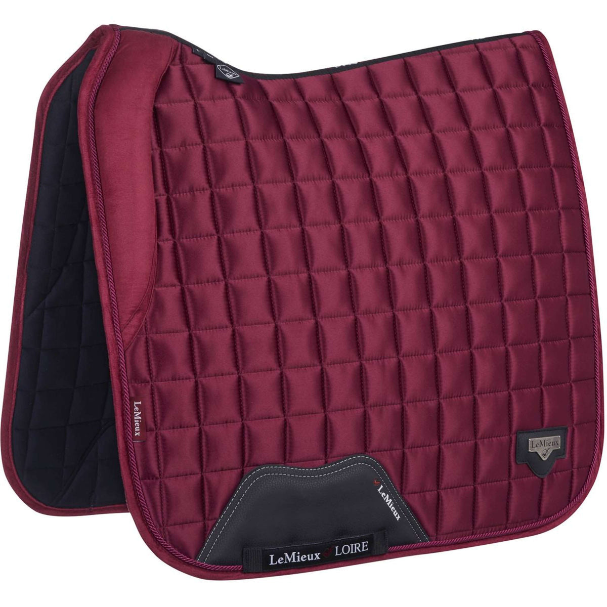 LeMieux Mantilla Loire Memory Satin Square Doma Mulberry
