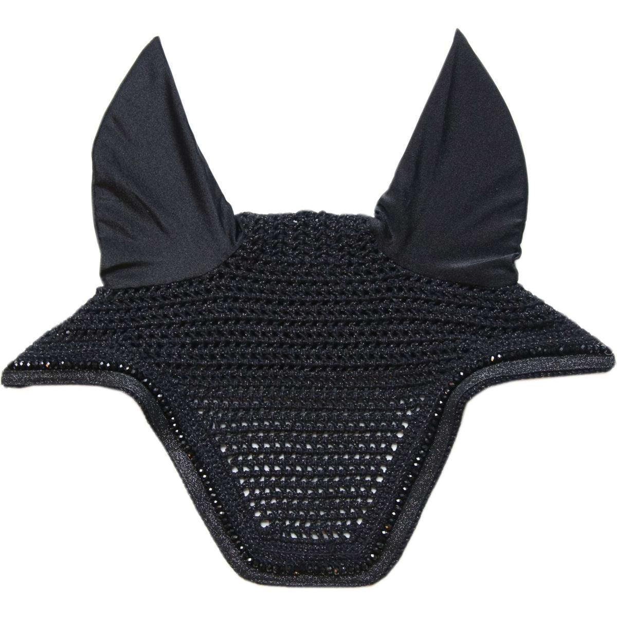 Kentucky Horsewear Cubre orejas Wellington Glitter Negro