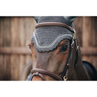 Kentucky Horsewear Cubre orejas Wellington Stone & Pearl Gris oscuro