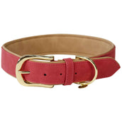 Kentucky Dogwear Collar para Perro Soft Vegan Leather Rojo/Beige