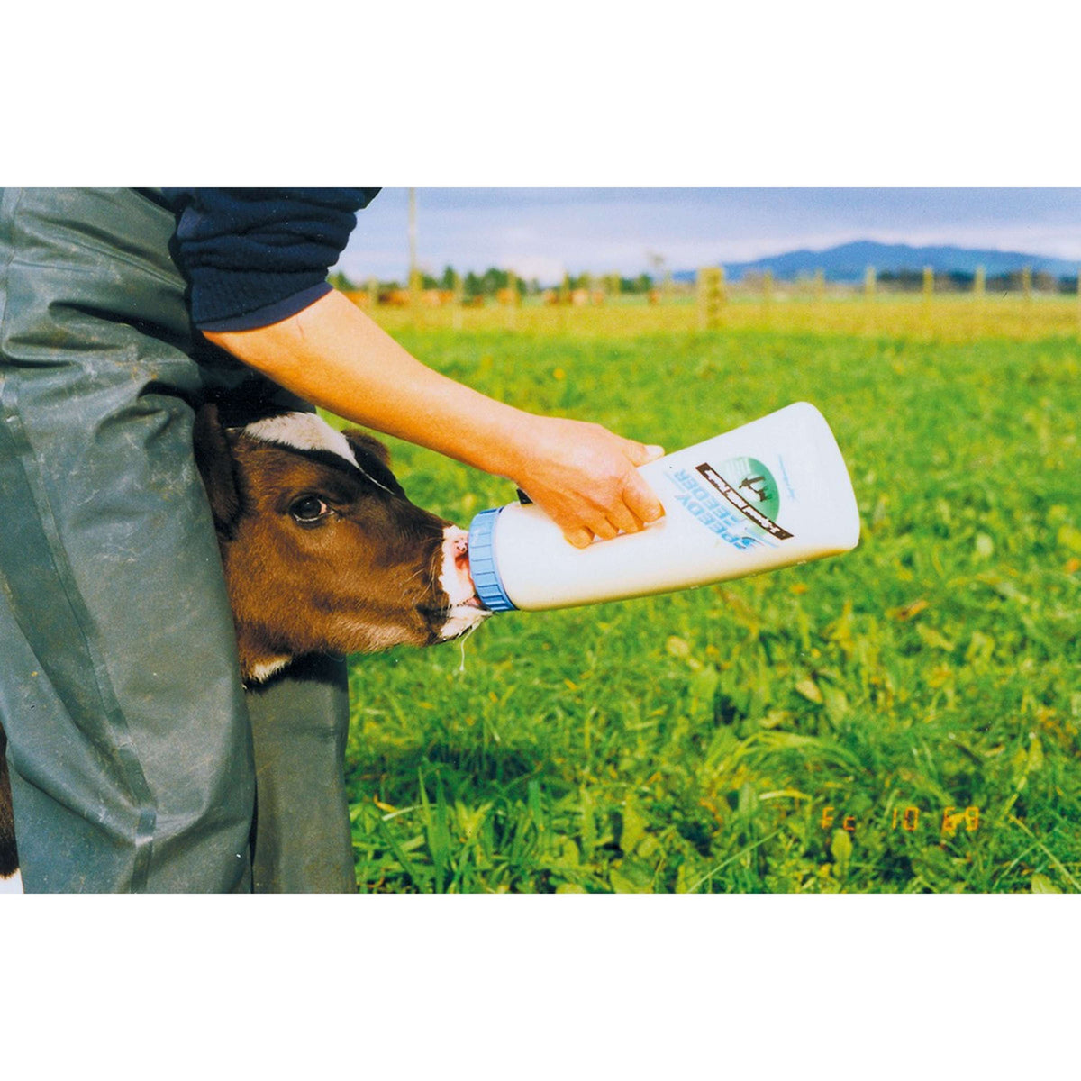 Shoof Botella para Terneros Speedy Feeder Blanco